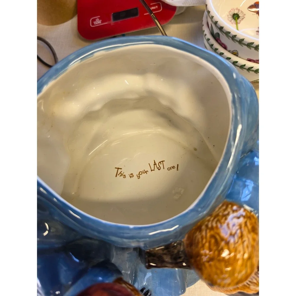 Boyds Collection Ms. Bruin's Cookie Jar Bearware Pottery Works 390000 Limited Ed